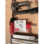 Clarke 9524 pneumatic nail gun and a Senco SLS20 pneumatic nail gun