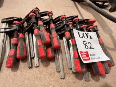 12 x 200mm woodworking clamps