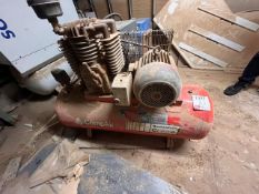 Compair CL30R and Ingersoll Rand 23394877 receiver mounted air compressors (for spares) (Located