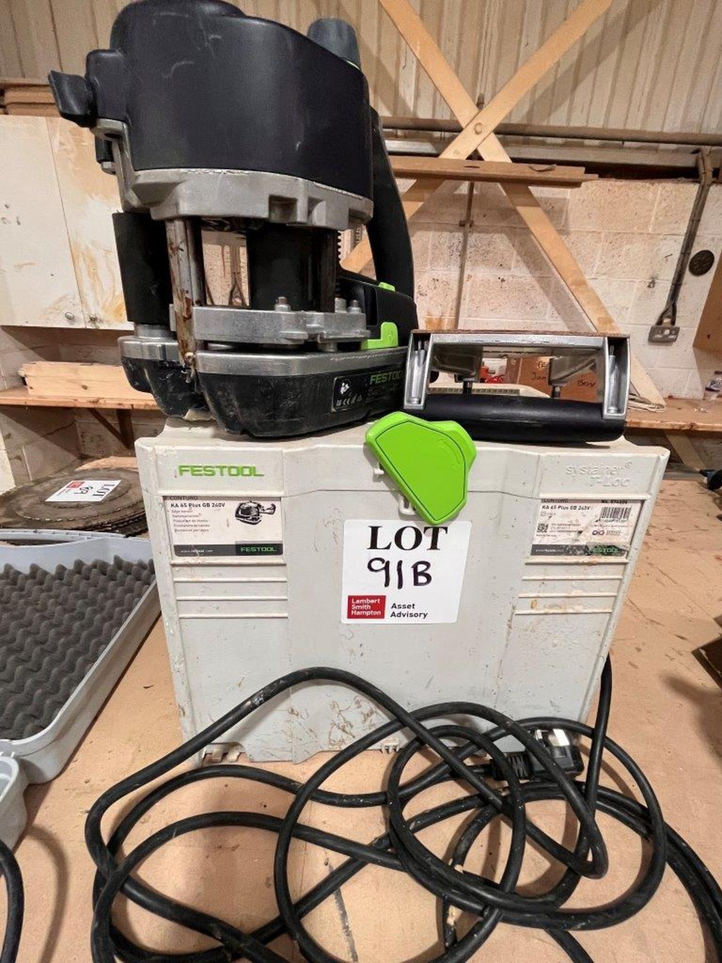 Festool KA65 Plus edge bander, 240 volt with case