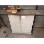 Two metal cabinets