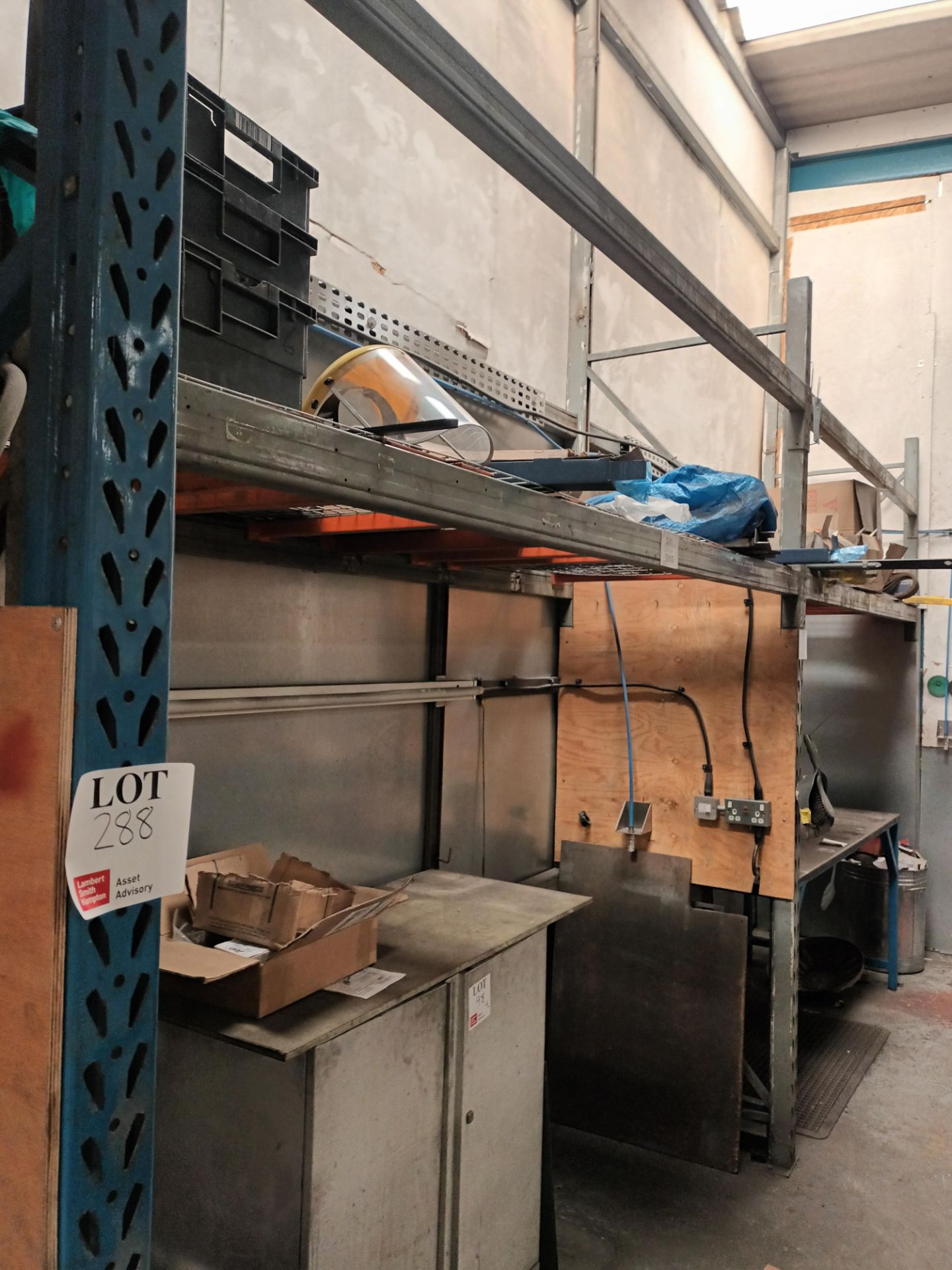 Three bays of various metal pallet racking (excludes contents) - Image 3 of 4