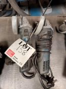 Two Bosch GWS 7-115 angle grinders, 240v
