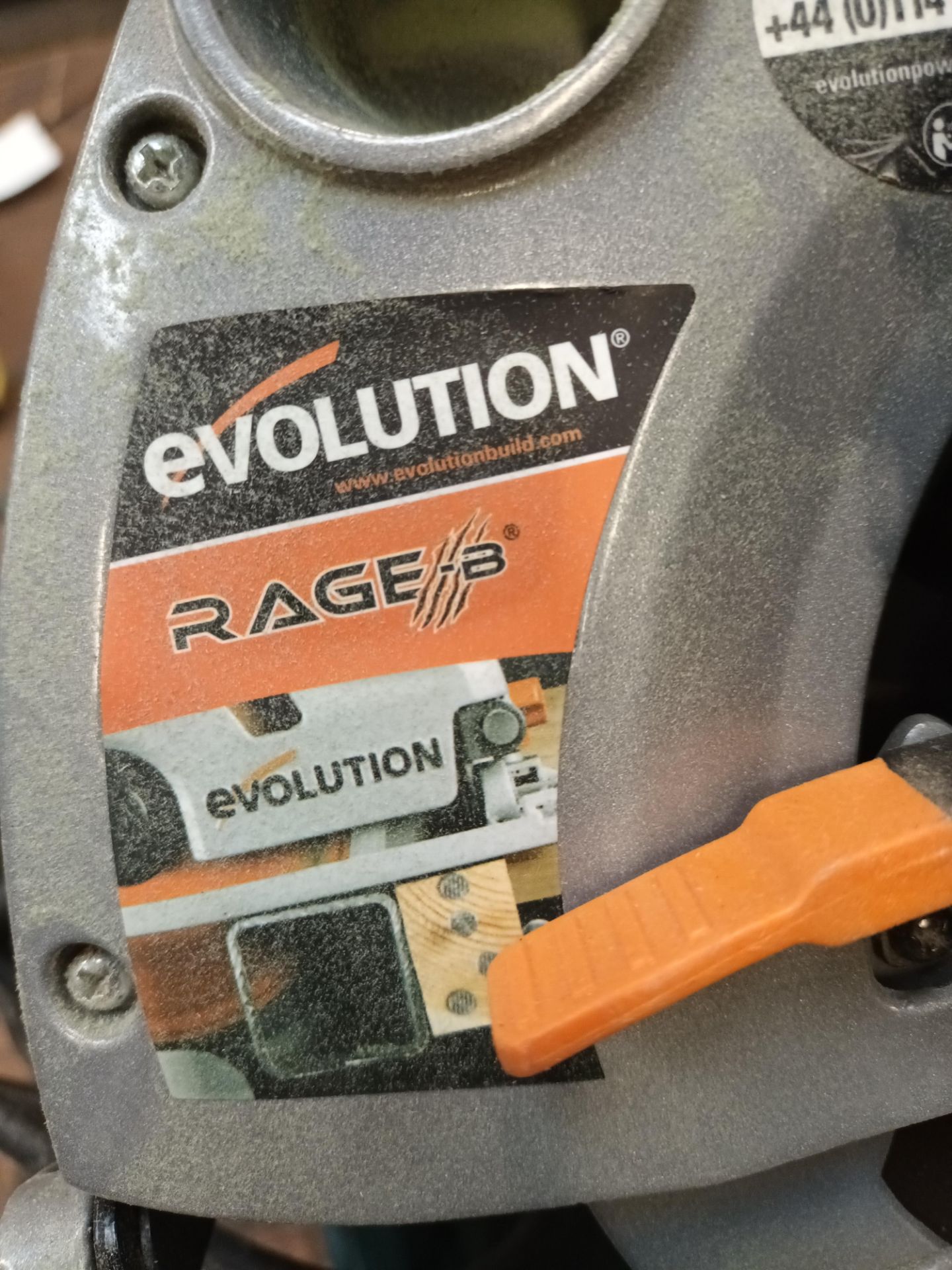 Evolution Rage-B cirular saw with carry case - Image 2 of 3