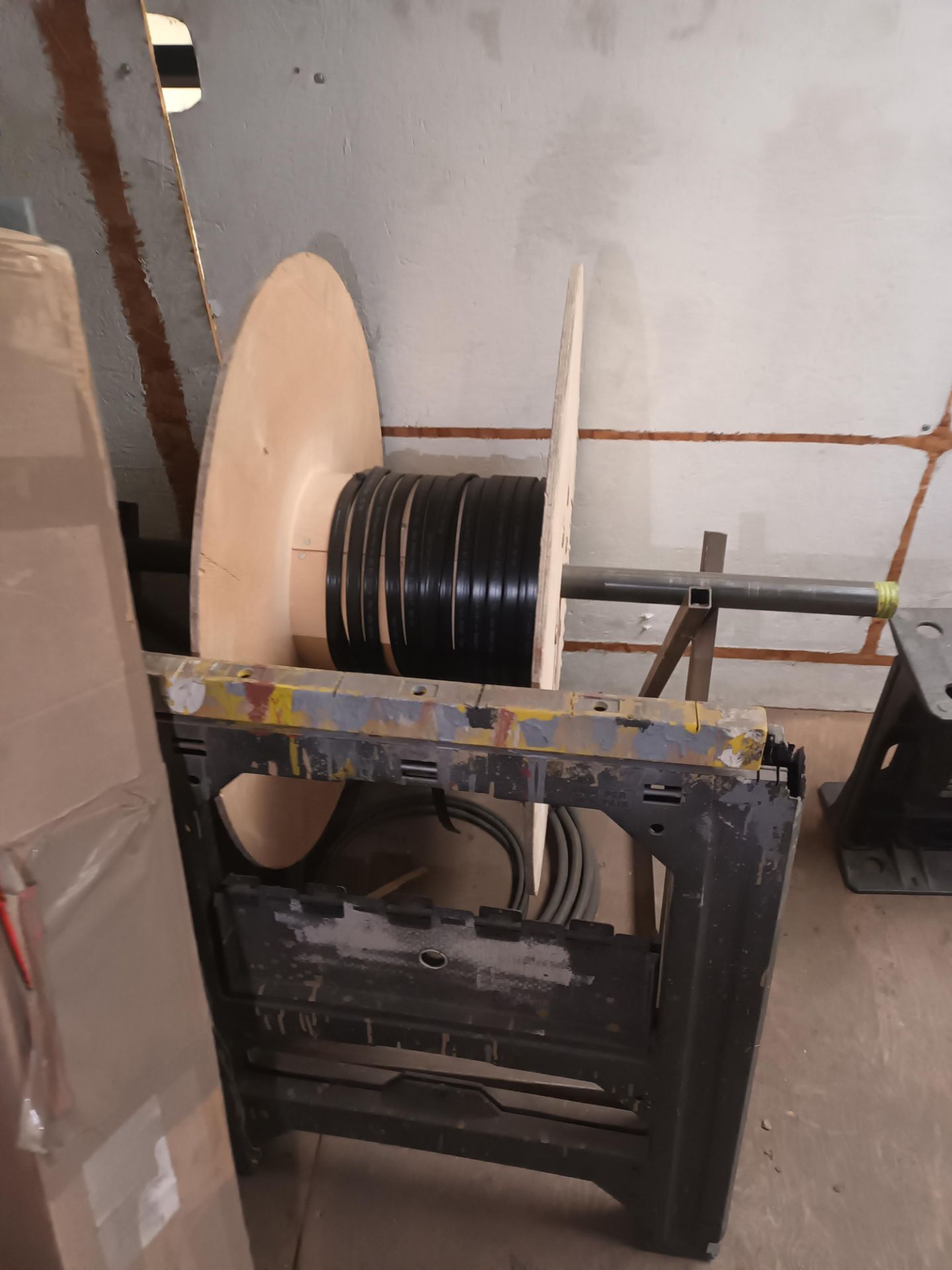 Contents of upstairs stock room to include large quantity of various wire insulation tape, adaptable - Image 16 of 17