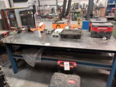 Heavy duty welding table (1.27m x 2.5m)