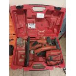 Hilti SC 70W-A22 cordless circular saw with battery, charger and carry case