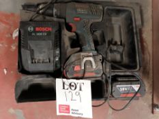 Bosch GSB18-2-LI combi cordless drill with battery and charger