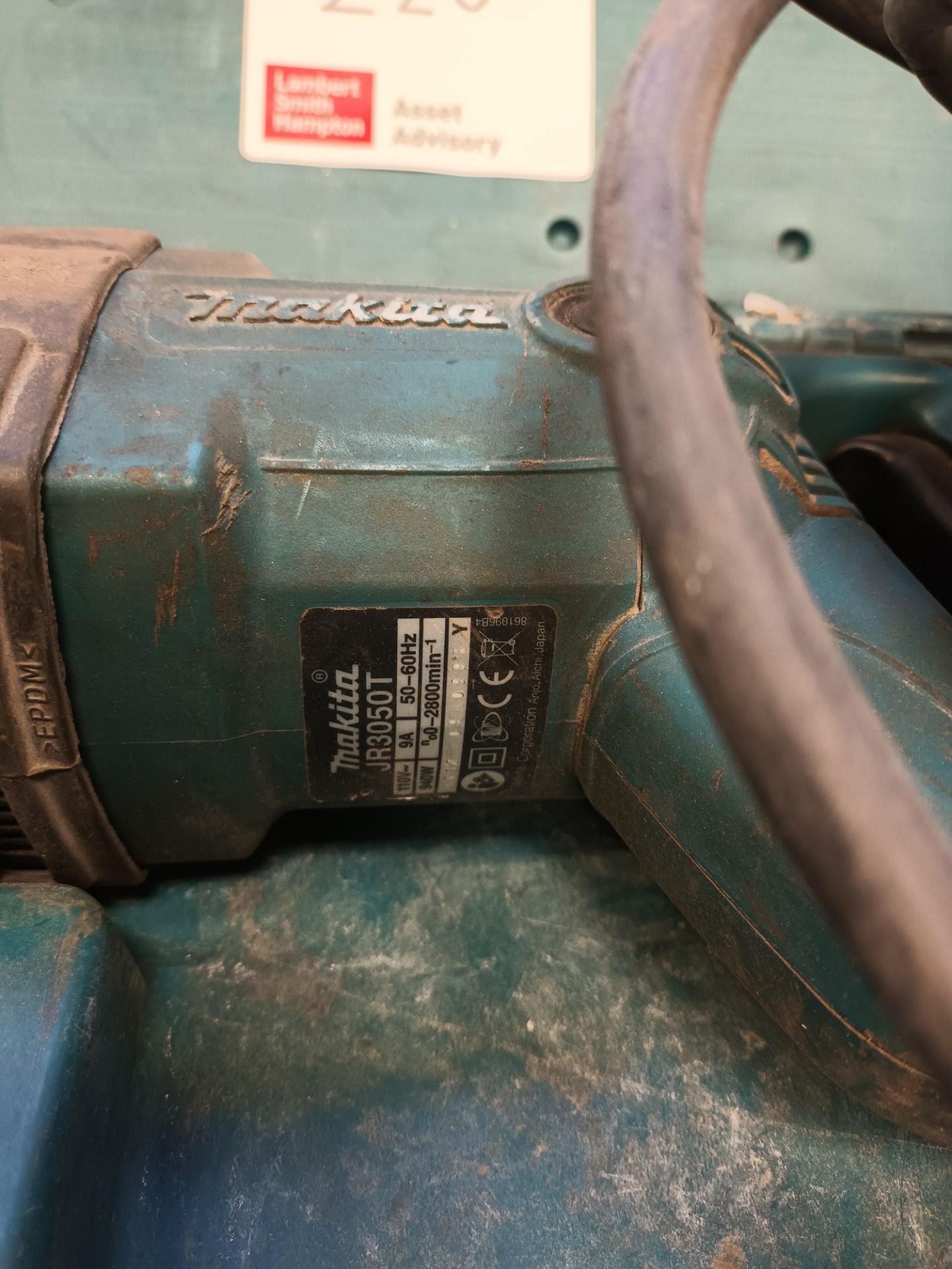 Makita JR3050T 110v reciprocating saw with carry case - Image 2 of 3