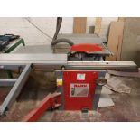 Holzmann 4170 Holslach sliding table saw with feeding bench