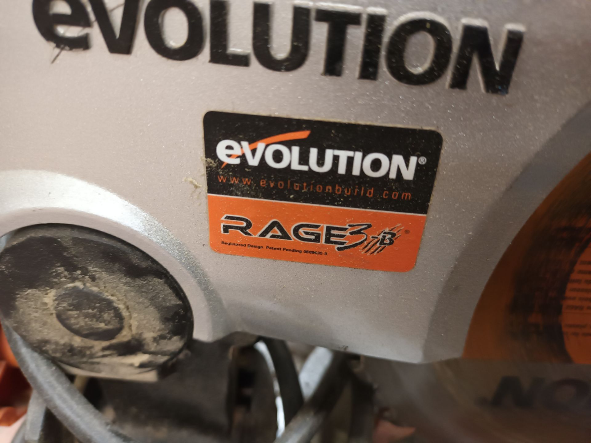 Evolution Rage3-B 210mm TCT multipurpose compound mitre saw - Image 2 of 4