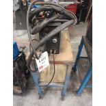 Jasic TIG200 Pro welder with mobile trolley