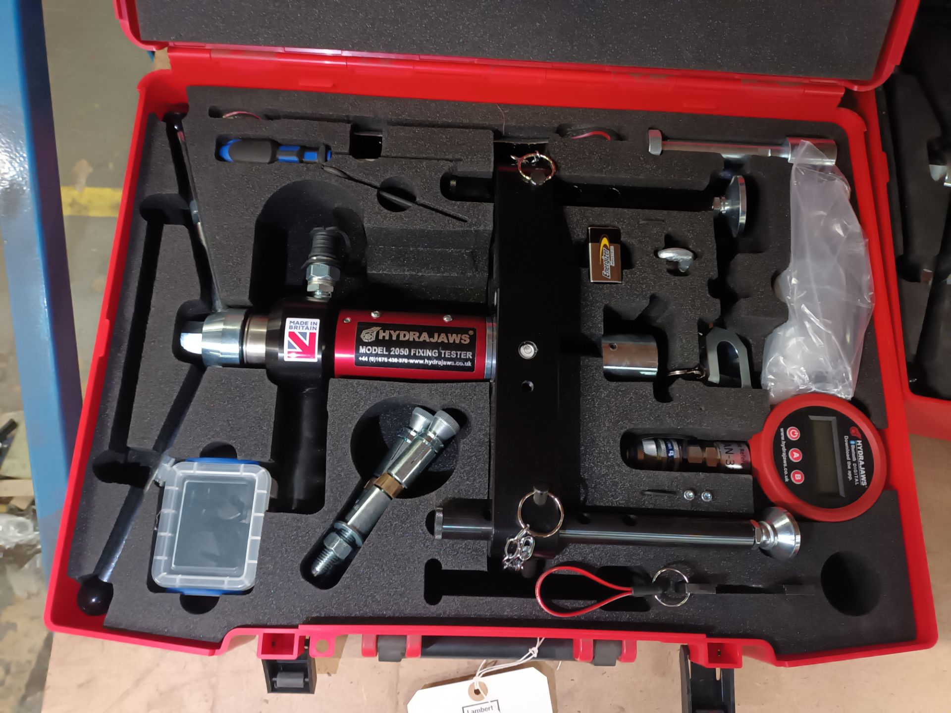 Hydrajaws 2050 fixing tester with carry case - Image 2 of 3