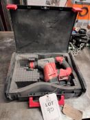 Milwaukee M18 CHPX SDS drill with carry case (no batteries or charger)