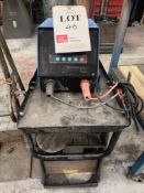 WeldBrite Tiger tig weld cleaning system with mobile trolley
