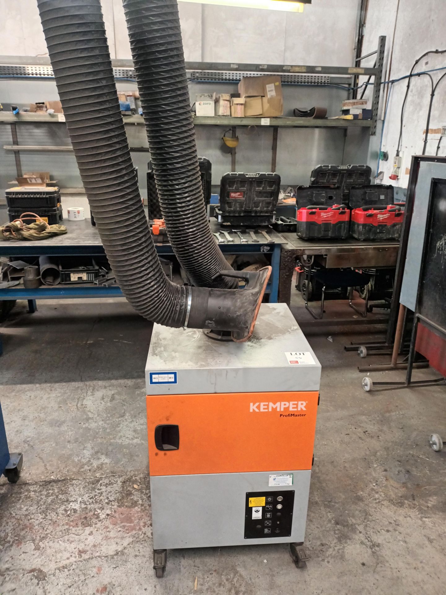Kemper ProfiMaster mobile compact fume extraction unit