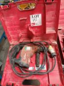 Hilti TE 7-C rotary hammer drill with carry case
