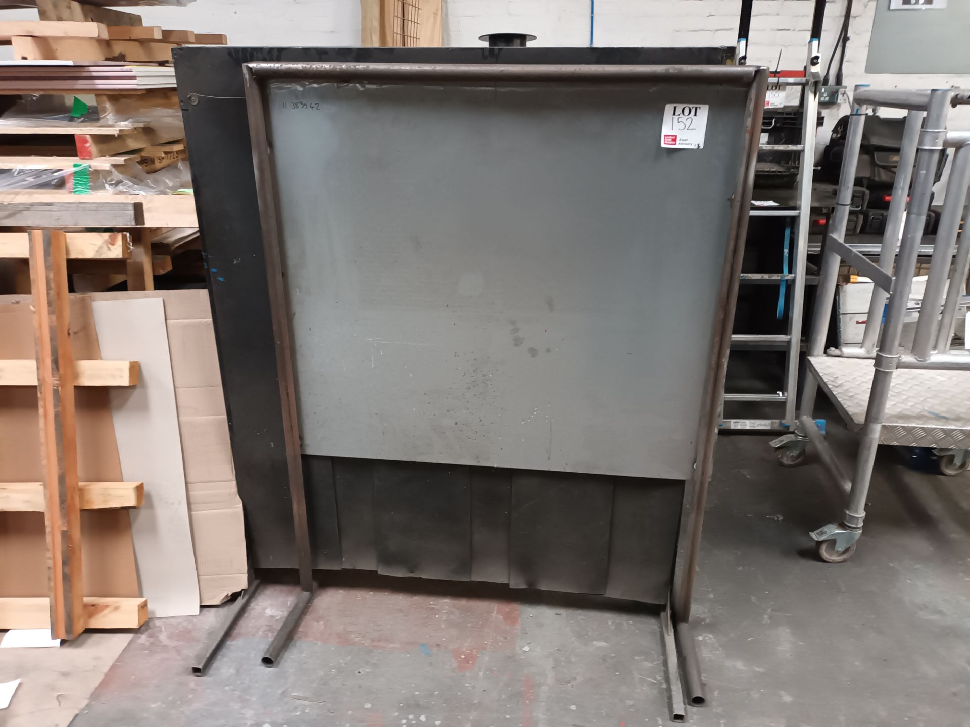 Three various welding screens