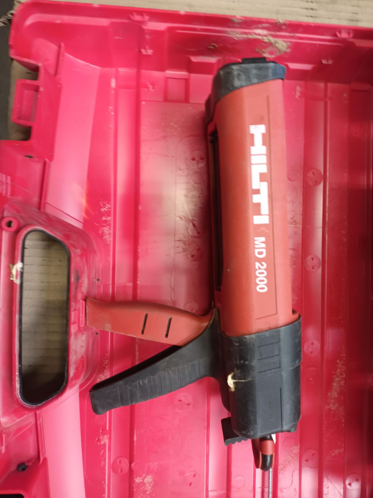 Two Hilti glue guns with carry cases - Image 3 of 4