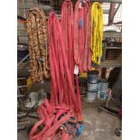 Various lifting slings (as lotted)