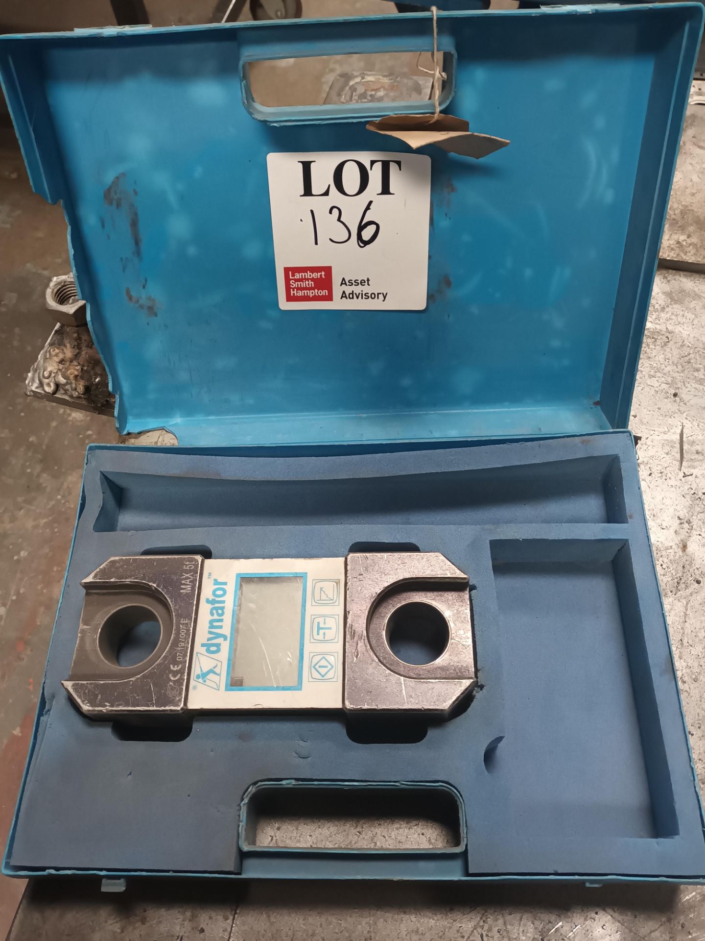 Dynafor 07.19/007E weigh load indicator (5t capacity) (missing battery)