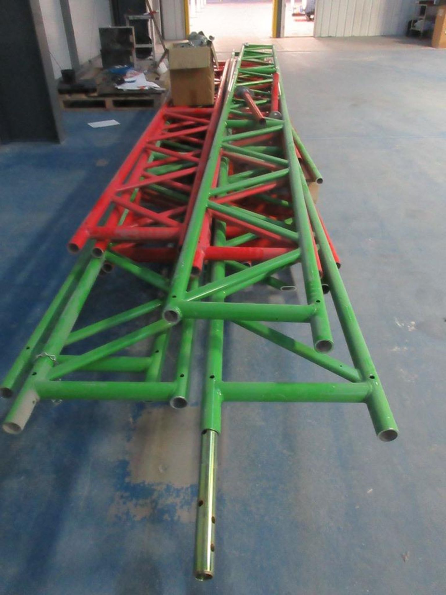 Quantity of painted scaffold uprights and fixings (quantity to be confirmed at view day) - Image 2 of 4