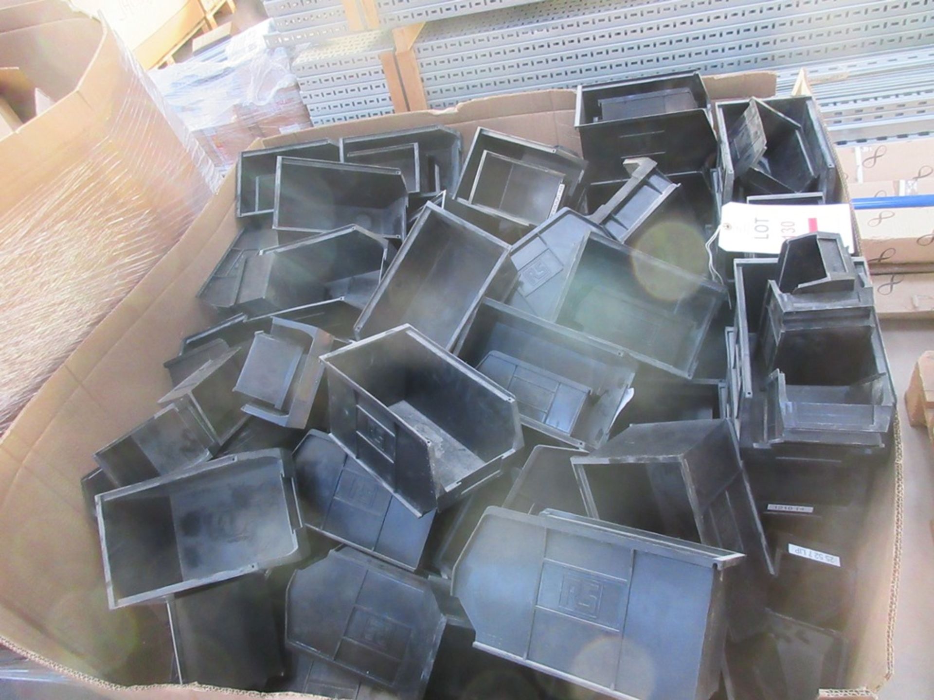 Pallet of assorted size component storage bins - Image 2 of 3