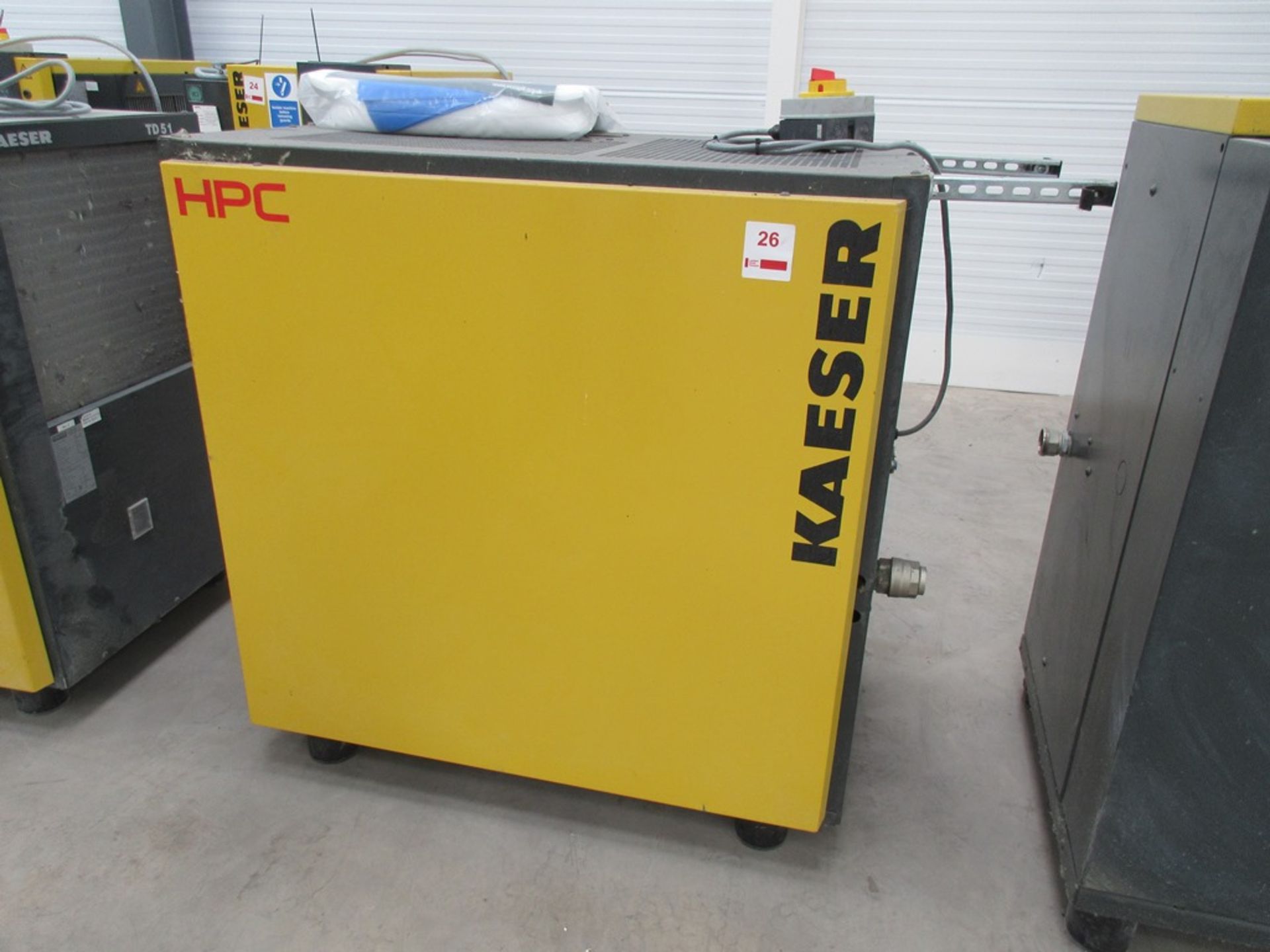 HPC Kaeser TD51 refrigeration dryer, serial no. 1061 (2016)
