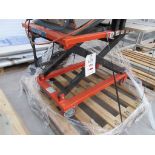 LT300MAN screw lift table, 300kg capacity, serial no. 14657-2 (2021)