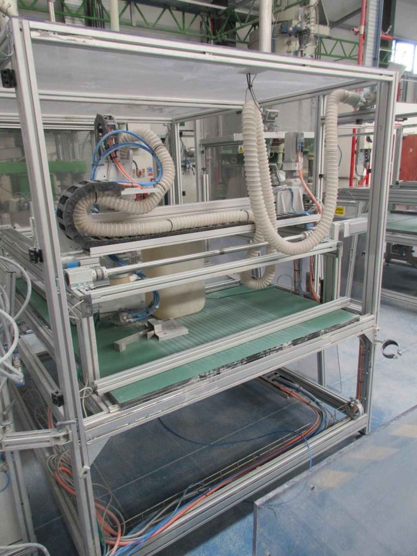 Gasbarre insulation board, 28 tonne electric press (no serial no.), bed size 680 x 980mm, working - Image 5 of 12