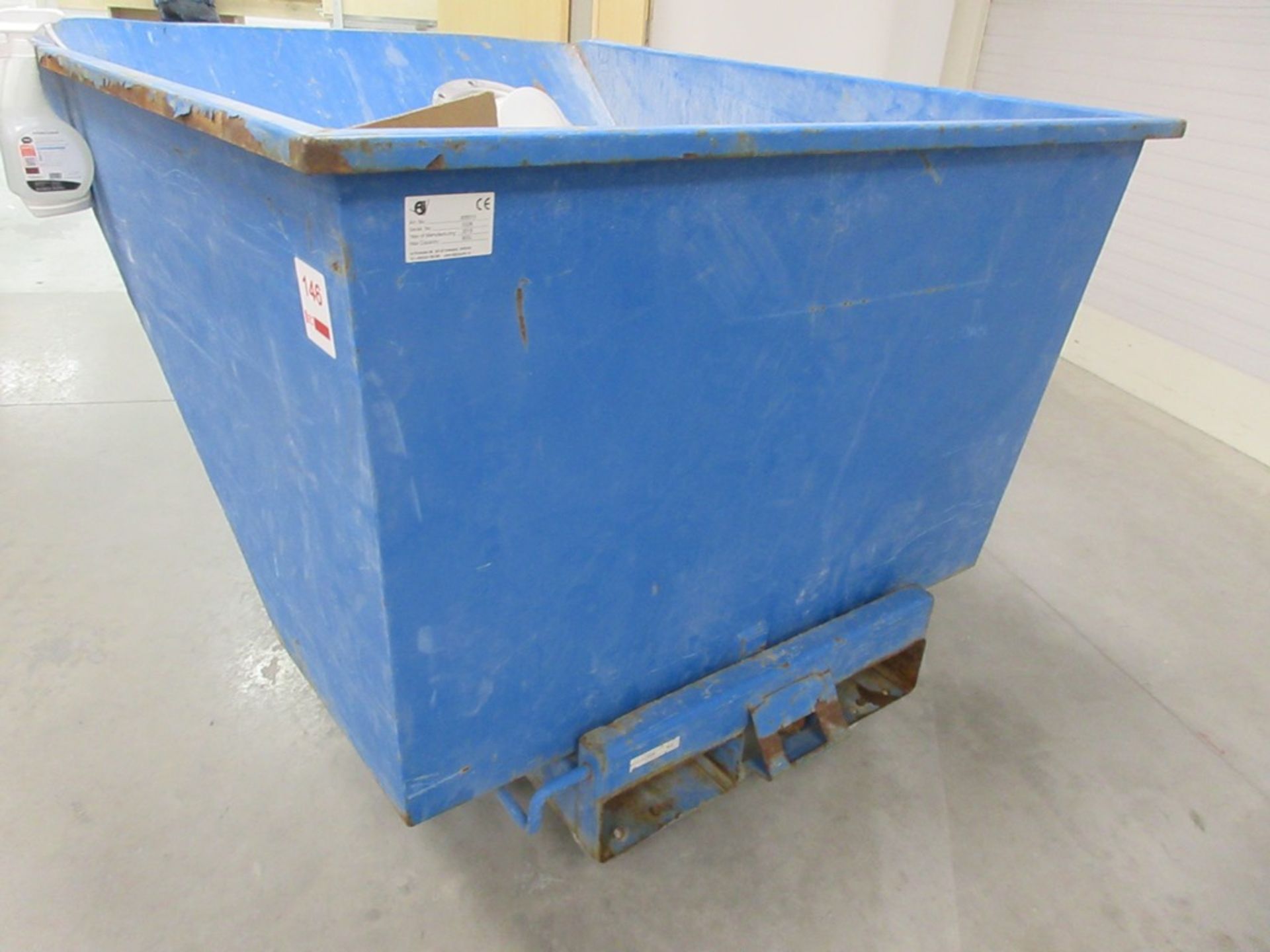 Forklift mounting tipping skip, 1200 x 1500mm - Image 2 of 4
