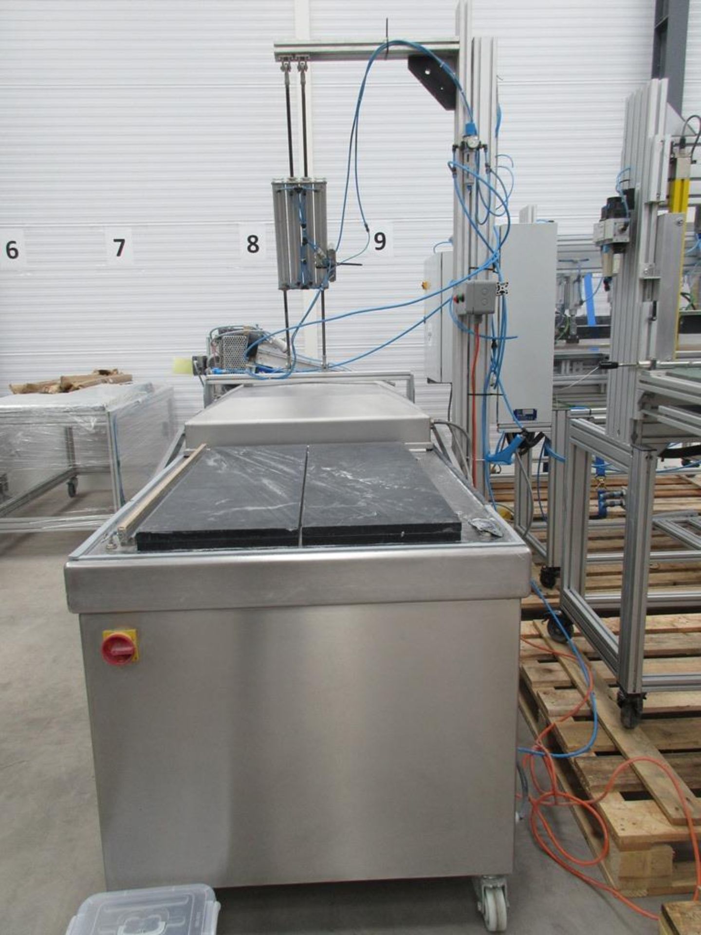 Intervac INV 36/36 stainless steel vacuum packer, mobile, serial no. 2137 (2006) - Image 6 of 7