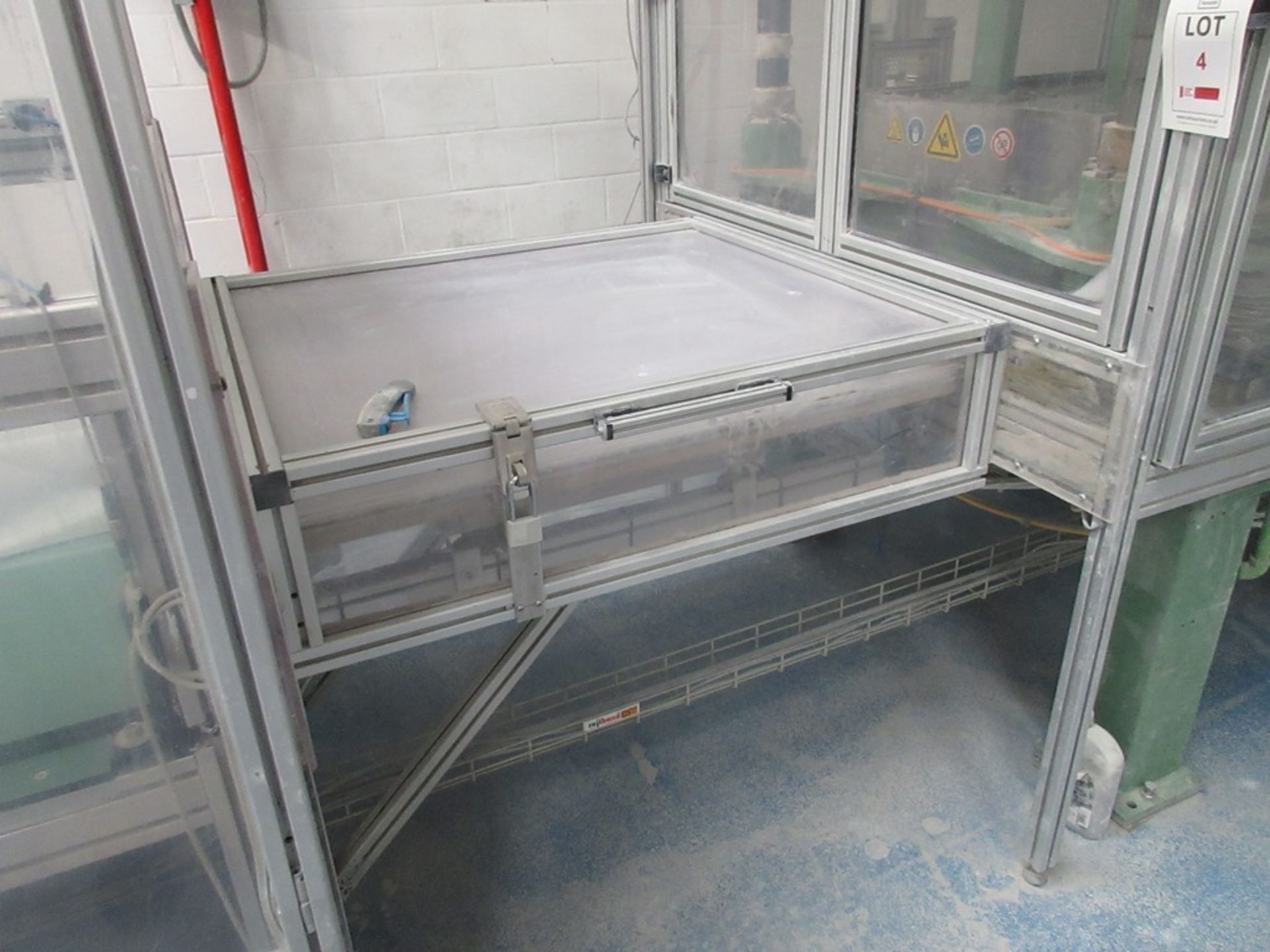 Gasbarre insulation board, 28 tonne electric press (no serial no.), bed size 680 x 980mm, working - Image 4 of 11