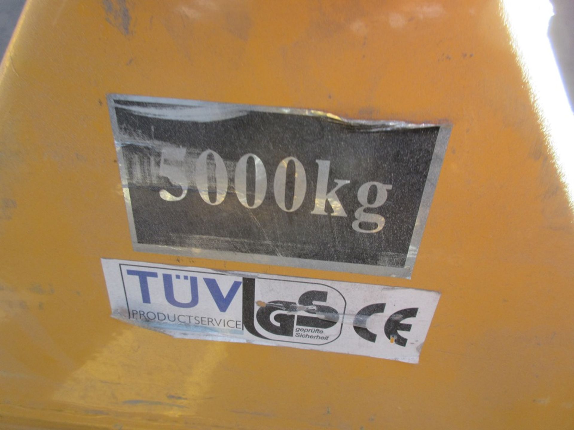 TUV 5000kg pallet truck - Image 2 of 3