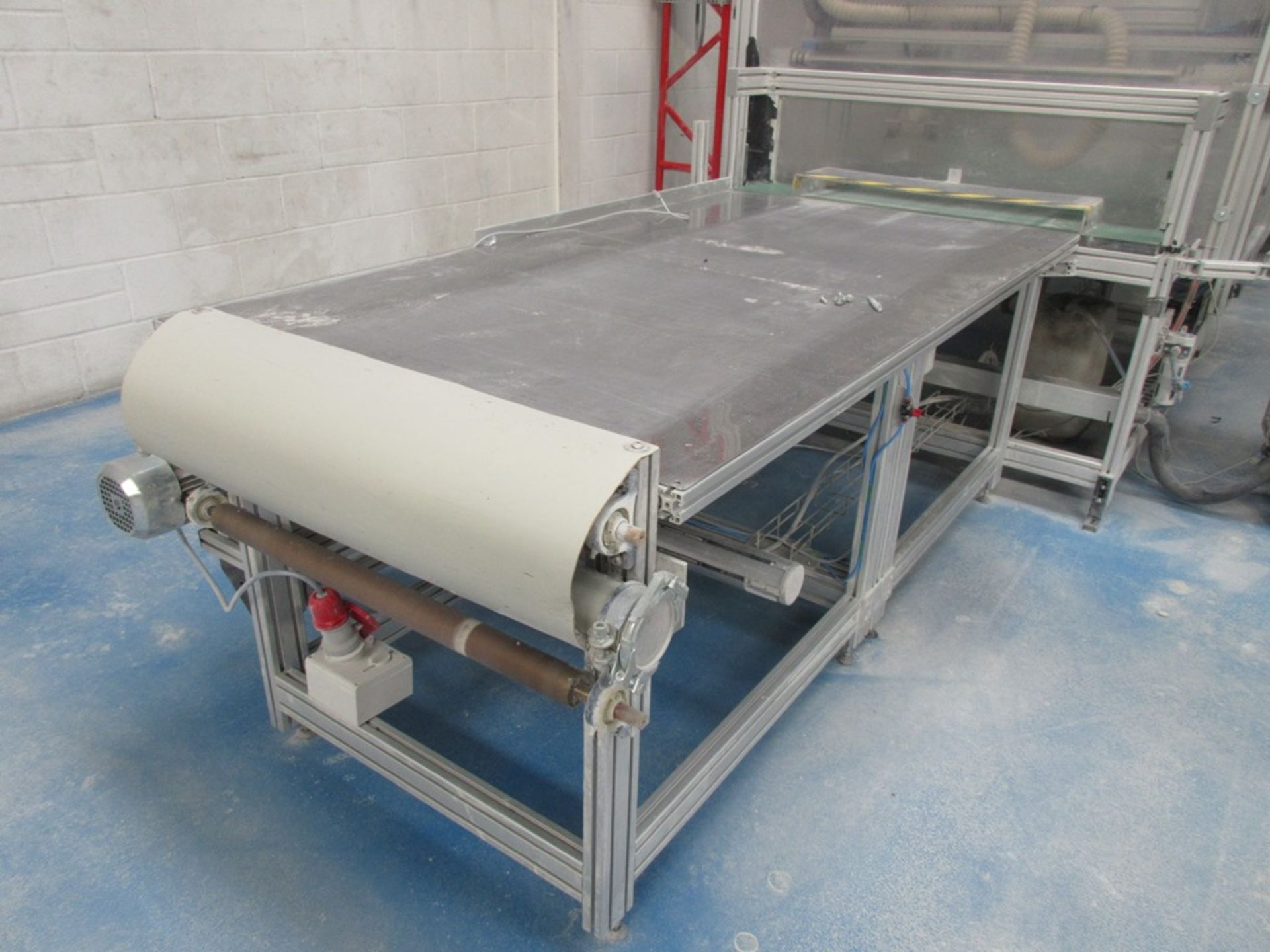 Gasbarre insulation board, 28 tonne electric press (no serial no.), bed size 680 x 980mm, working - Image 8 of 11