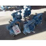 Five Sandpiper diaphragm pumps