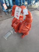 Wilder XP58/AAAAA/BN5/BN/BN diaphragm pump, Item 08-14497, serial no. 0030798295 (2021)