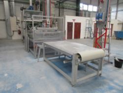 Gasbarre 28ton presses, vacuum insulated panel production & packaging machines, tunnel ovens, compressors, pumps