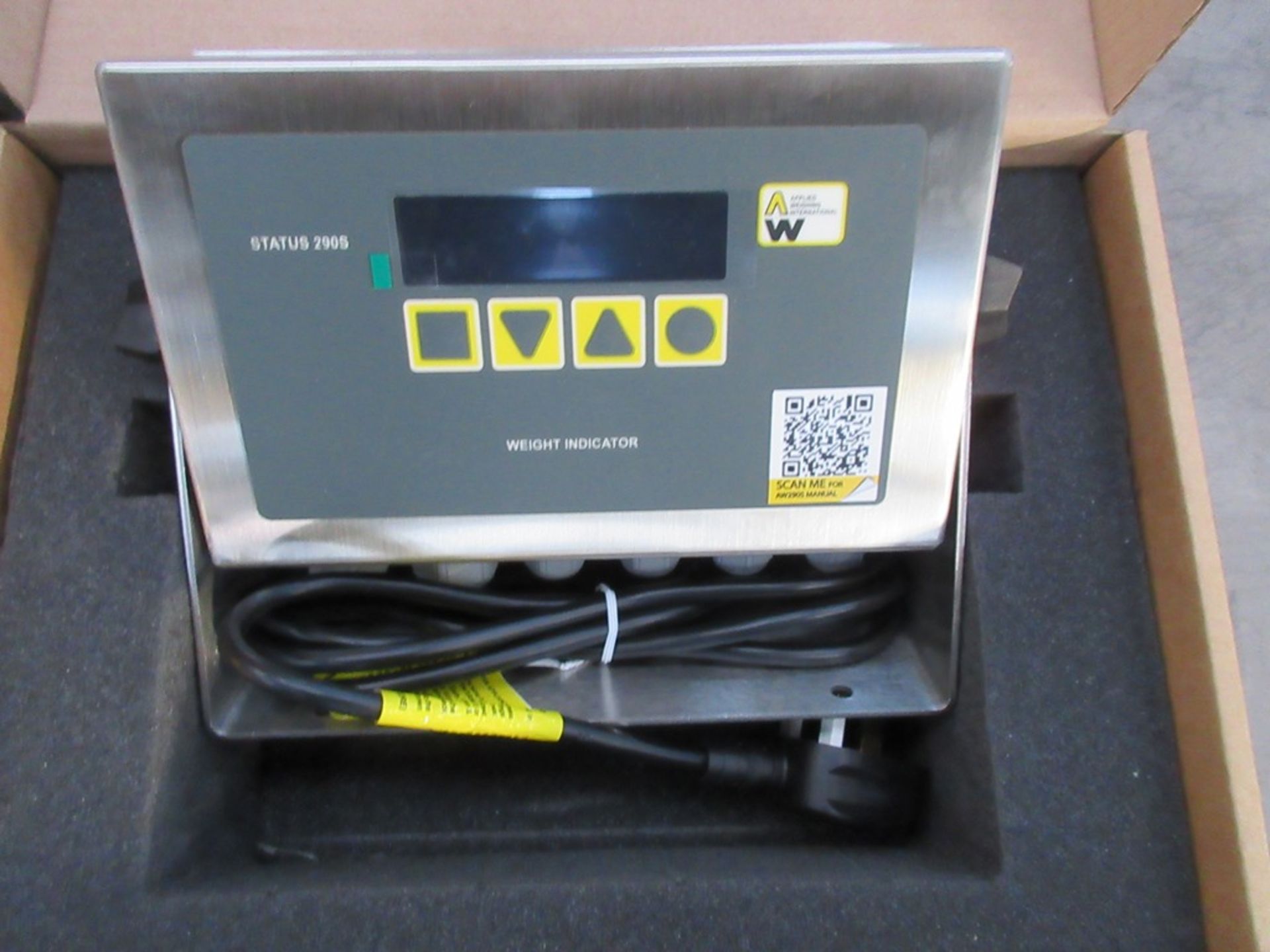 Applied Weighing International Stations 2905-AC digital weigh indicator (Un-Used)