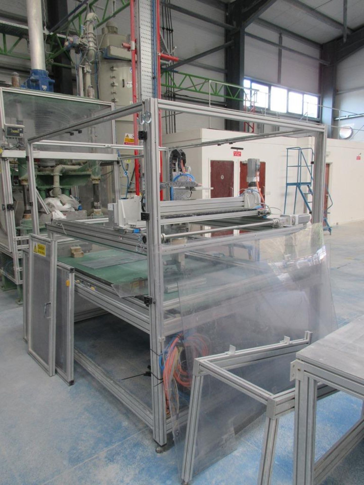 Gasbarre insulation board, 28 tonne electric press, serial no. 20201571, bed size 680 x 980mm, - Image 5 of 12