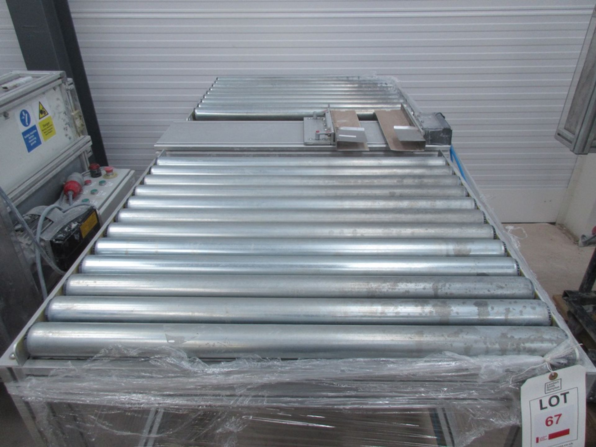 800 x 1660mm mobile roller infeed conveyor - Image 2 of 3