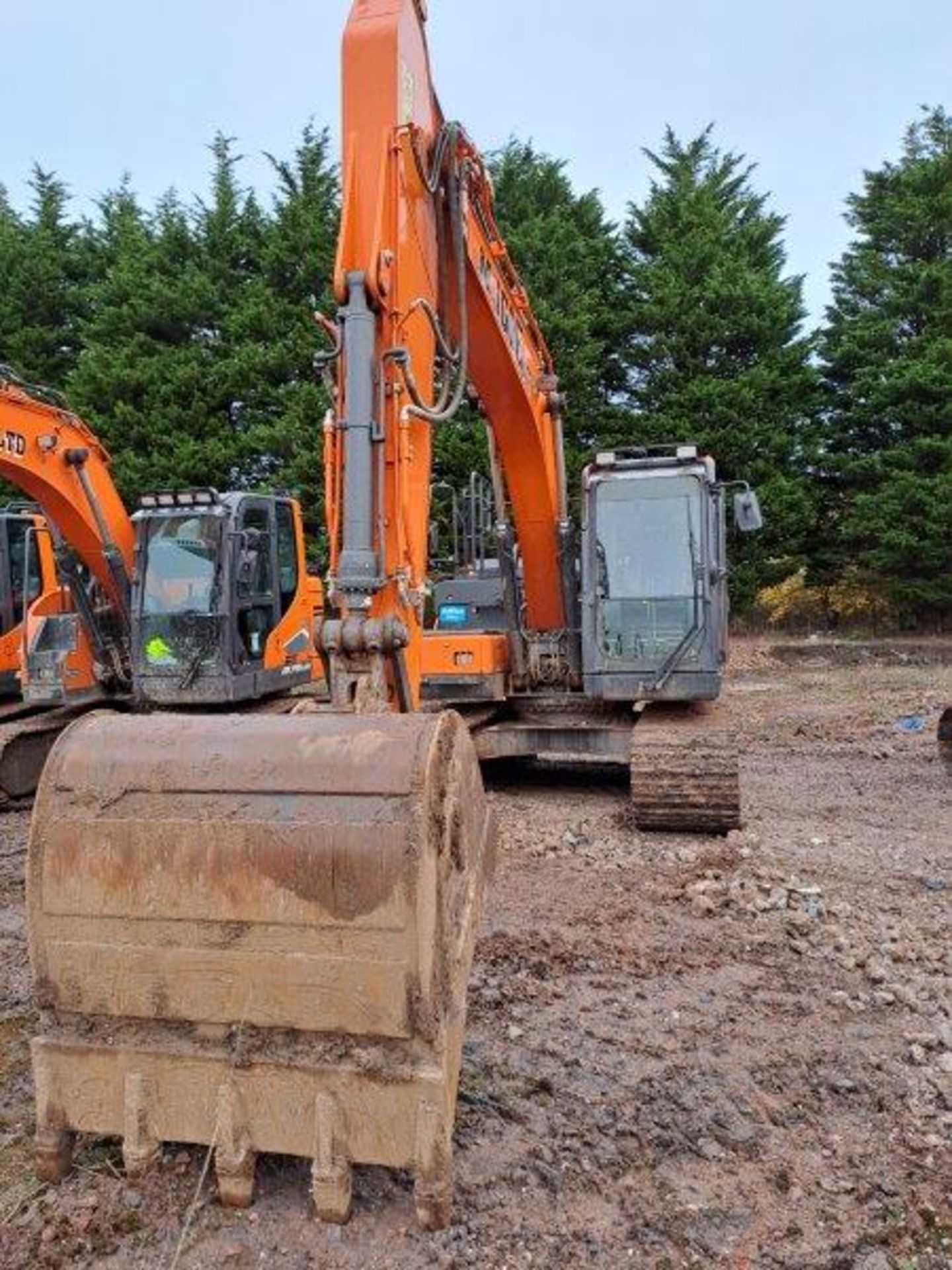 Doosan DX140LC-7 14t excavator, serial no. DHKCEBDTTM0001038, Year: 2021, hours: 2,074, Key: 1, with - Image 18 of 20