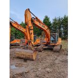 Doosan DX255LC-5 25.5t excavator, serial no. DWBHEDFOEC0050591, Year: 2012, Hours: 10,581, Key: 1,