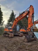 Doosan DX255LC-5 25.5t excavator, serial no. DHKCEBBXJJ0001613, Year: 2019, Hours: 4,894, Key: 1,