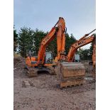 Doosan DX225LC-3 22.5t excavator, serial no. DHKCEBAOCF0001939, Year: 2016, hours: 8,573, Key: 1,