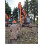 Doosan DX255LC-5 25.5t excavator, serial no. DHKCEBBXCG0001329, Year: 2017, Hours: 9,115, Key: 1,