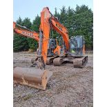 Doosan DX140LCR-7 14t excavator, serial no. DXCCEBDUKM0020080, Year: 2021, hours: 2,547, Key: 1,