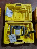 Leica Rugby 620 laser level, serial no. 11186213033, Art no. 799042, year 2018, with Leica Rod Eye