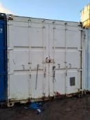 CIMA ICC-087L22G1G 20ft shipping container, serial no. TCCC18A 22256, year 2018