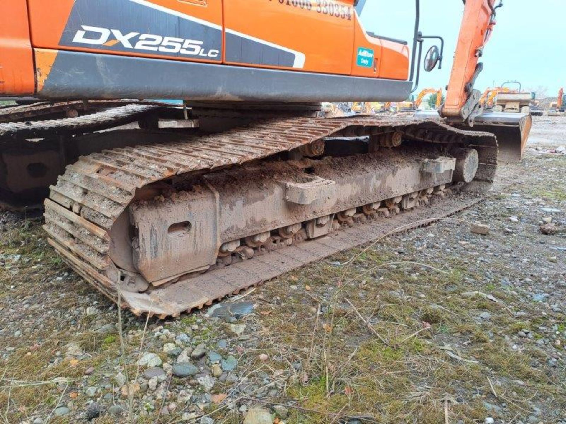 Doosan DX255LC-5 25.5t excavator, serial no. DHKCEBBXLK0001747, Year: 2021, hours: 2,752, Key: 1, - Image 9 of 23